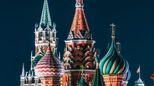 Photo of St Basil Cathedral in Red Square, Russia