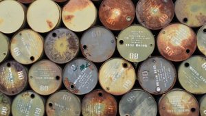 photo of oil barrels
