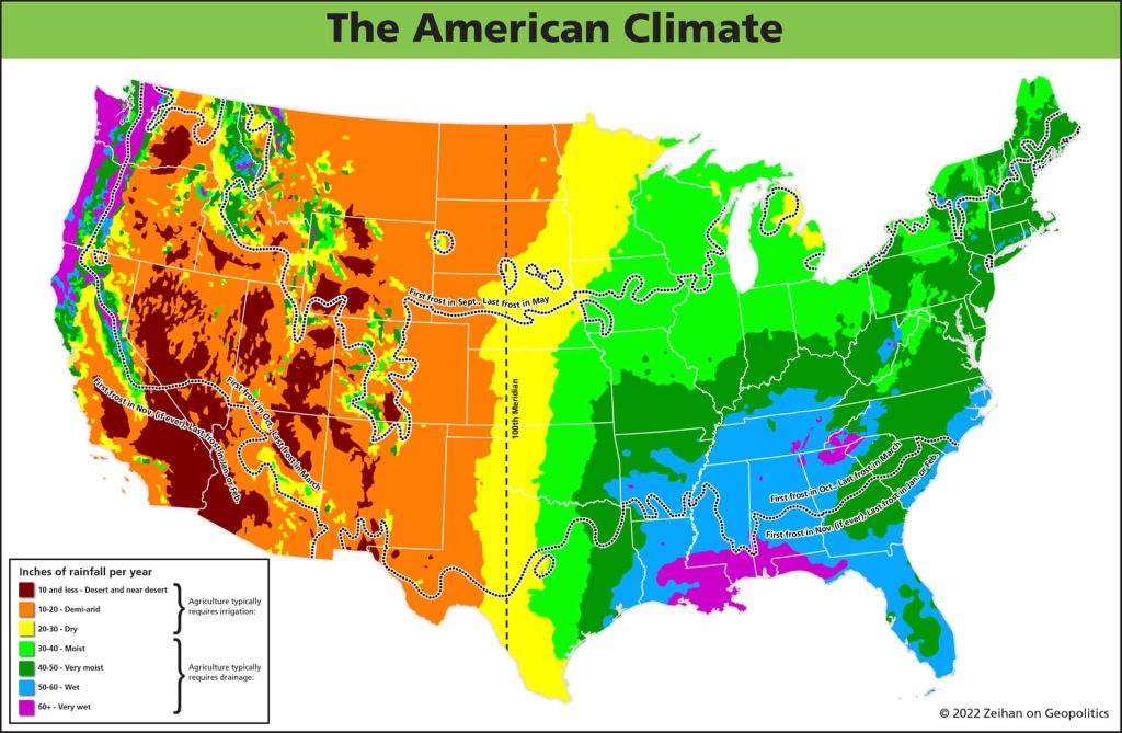 The End of the World is Just The Beginning Maps - Zeihan on Geopolitics