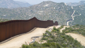 Photo of the US-Mexico border