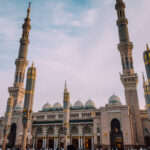 Image of the Nabawi Mosque, Madina, Saudi Arabia