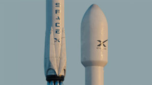 SpaceX rocket launching