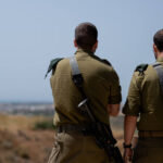 Photo of Israeli Troops overlooking an area