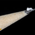 DEA photo of fentanyl on a pencil tip