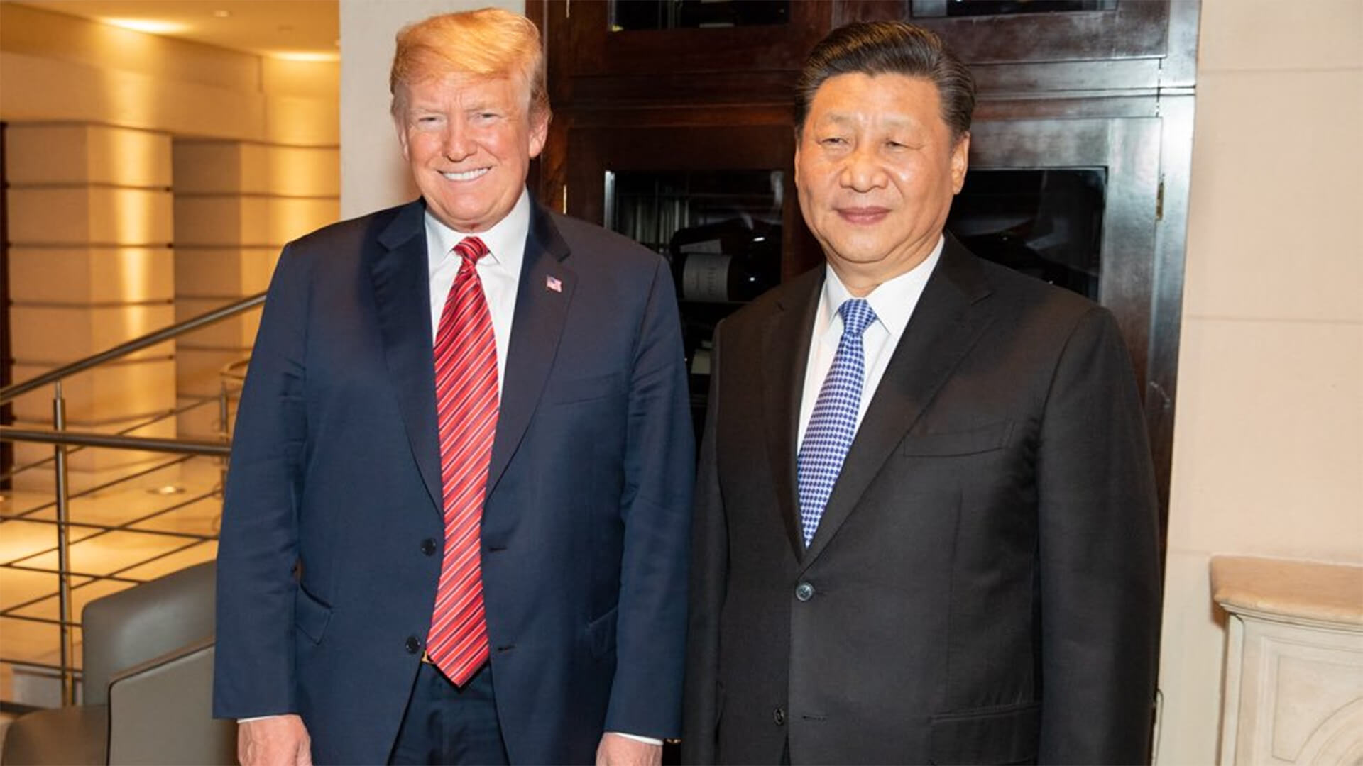 Donald Trump and Xi Jinping at the G20 Summit