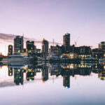 Photo of the skyline of Auckland, New Zealand