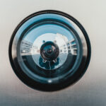 Photo of a surveillance camera