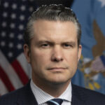 Official government photo of Pete Hegseth