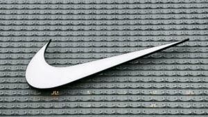 Image of the iconic Nike swoosh logo