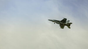 An F16 Fighter jet