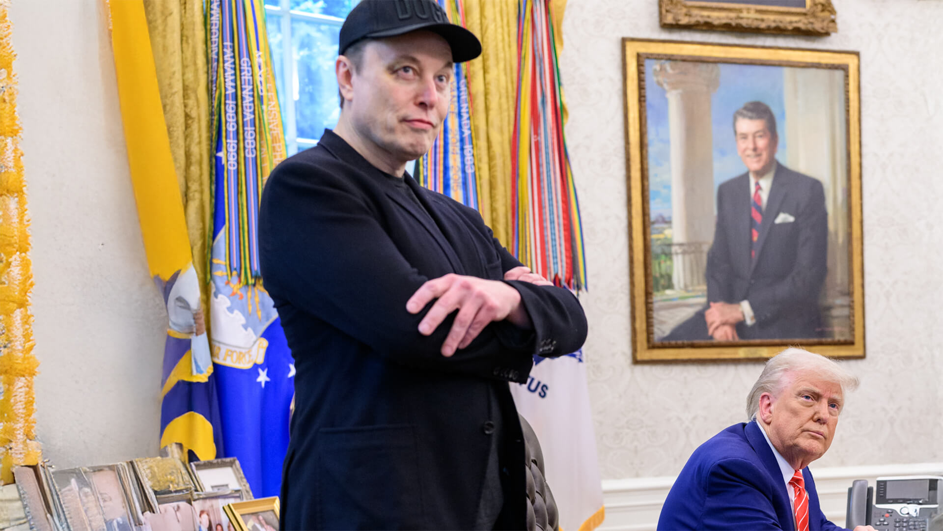 Photo of Trump and Musk inside the Oval Office taken from Wikimedia Commons: https://upload.wikimedia.org/wikipedia/commons/8/82/President_Trump_participates_in_a_press_conference_with_departing_DOGE_adviser_Elon_Musk_%28cropped%29.jpg