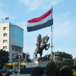 Photo of a plaza and monument in Syria