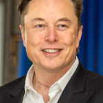 Portrait of Elon Musk from Wikimedia Commons