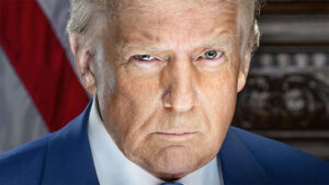 Official White House Portrait of Trump for 2025