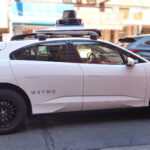 A Waymo autonomous driving vehicle