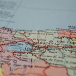 Map of a bay of Venezuela