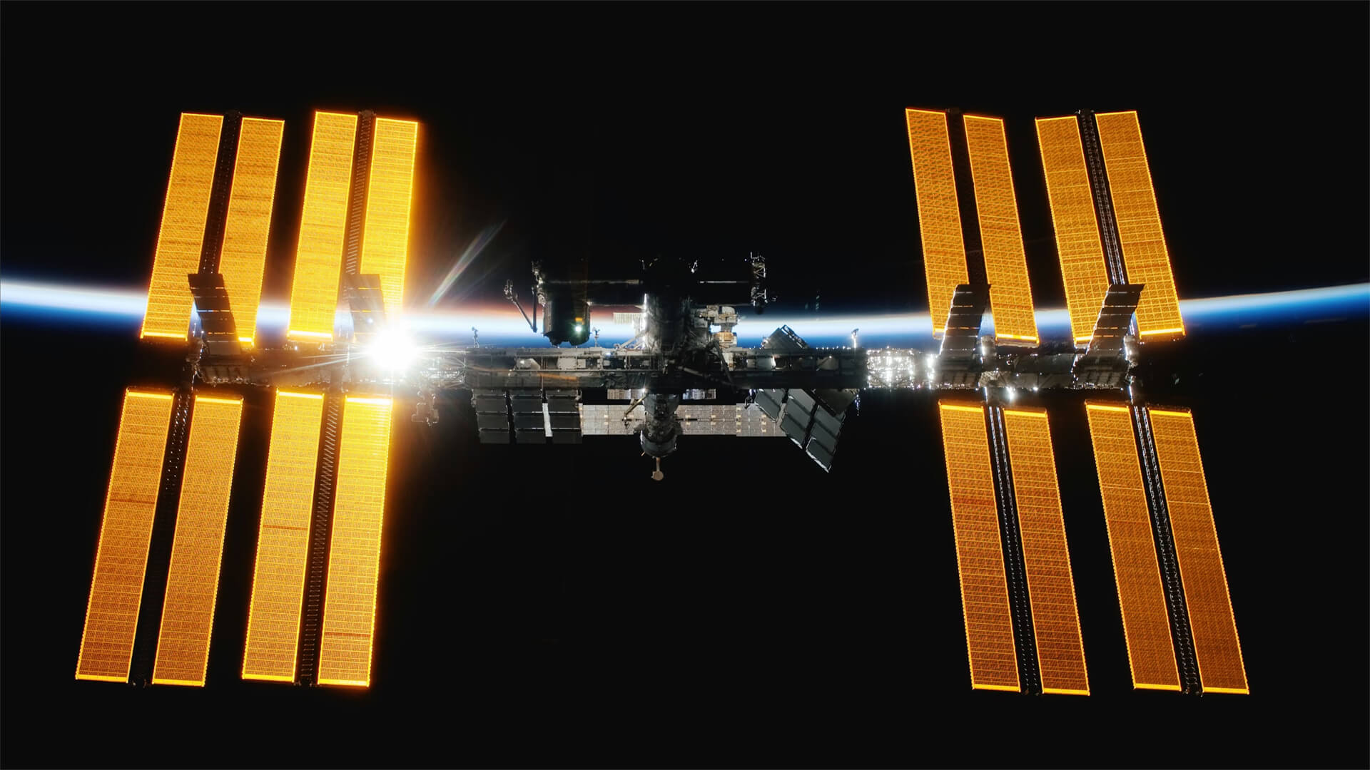 NASA photo of the ISS