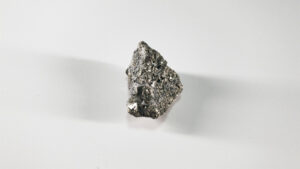 A rock of aluminum