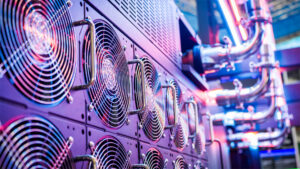 Cooling fans at a data center