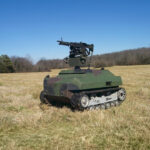 Gladiator Tactical Unmanned Ground Vehicle at Redstone Arsenal | Photo by Wikimedia Commons https://en.wikipedia.org/wiki/Gladiator_tactical_unmanned_ground_vehicle#/media/File:Gladiator_240G.jpg